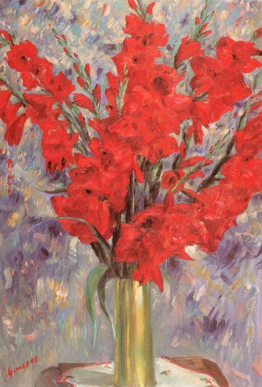 Bouquet Glaieuls Cuivre